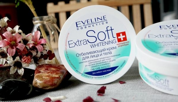 Kem dưỡng trắng da body Eveline Extra Soft