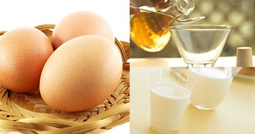 Giấm và trứng gà giúp trị mụn ẩn hiệu quả