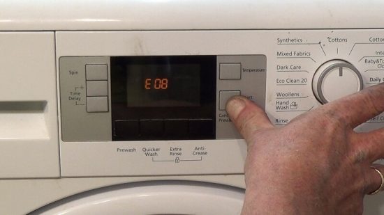 Cách test lỗi máy giặt Beko và bảng mã lỗi máy giặt Beko đầy đủ.